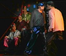 Eddy et les jeunes de la rue